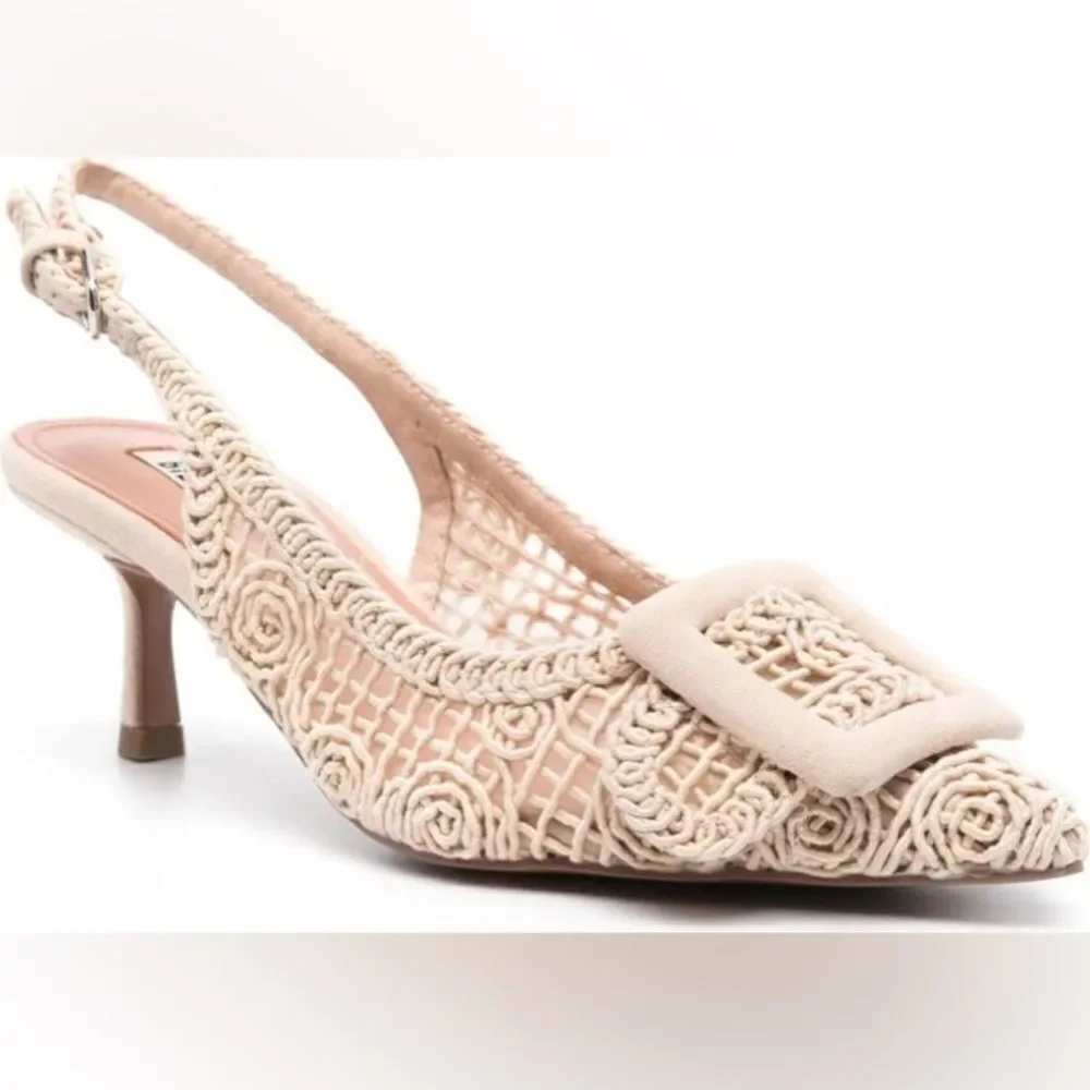 Revolve Anthropologie Bibi LOU Dalila 55mm slingback ballerina shoes